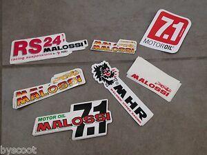 Malossi Logo - Details about Lot Stickers Malossi Lion New Former Logo 7.1 Motor Rs 24 Oil  New