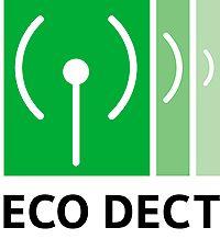 DECT Logo - Make a Difference with ECO DECT