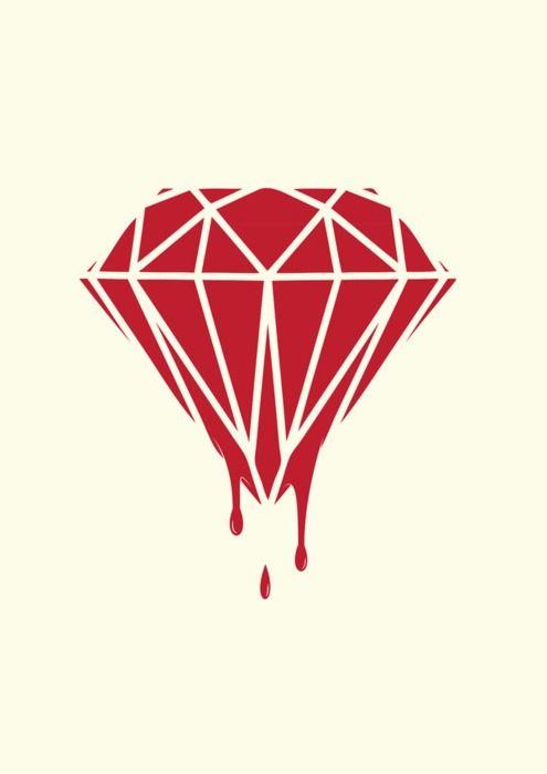 Red Diamond Logo - red diamond. Netali. Diamond tattoos, Tattoos, Drawings