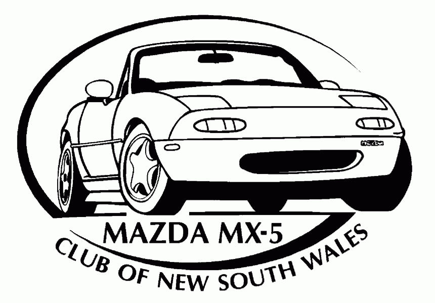 MX-5 Logo - Club Logo : MX 5 Club Of NSW