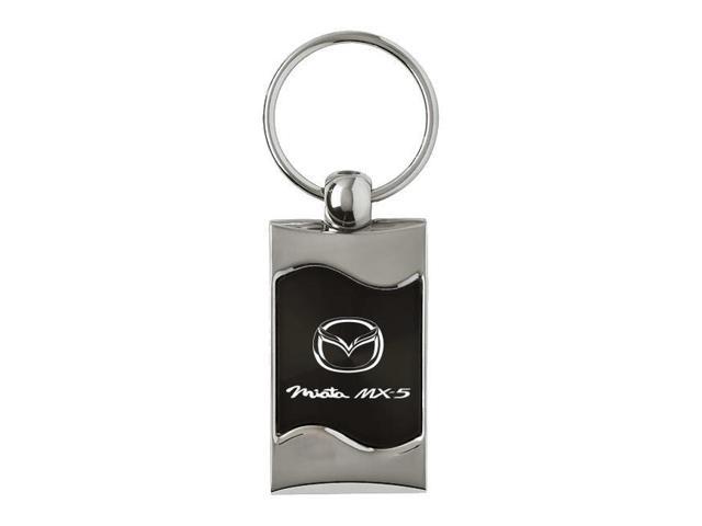 MX-5 Logo - Au-TOMOTIVE GOLD Wave Spun Brushed Key Chain - Mazda Miata Mx-5 Logo Black  - Newegg.ca