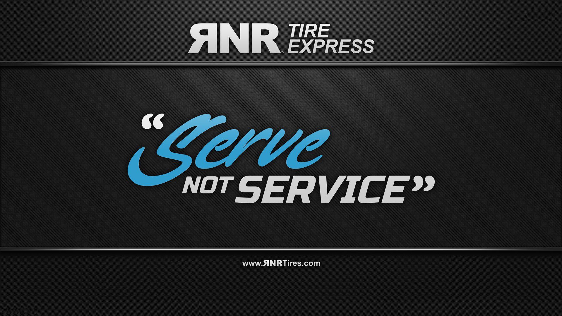 RNR Logo - RNR Logos Tire Express