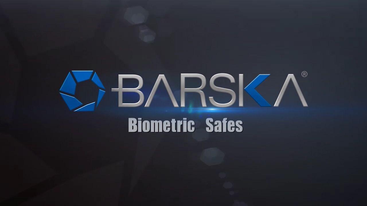 Barska Logo - Barska Top Opening BioMetric Safe