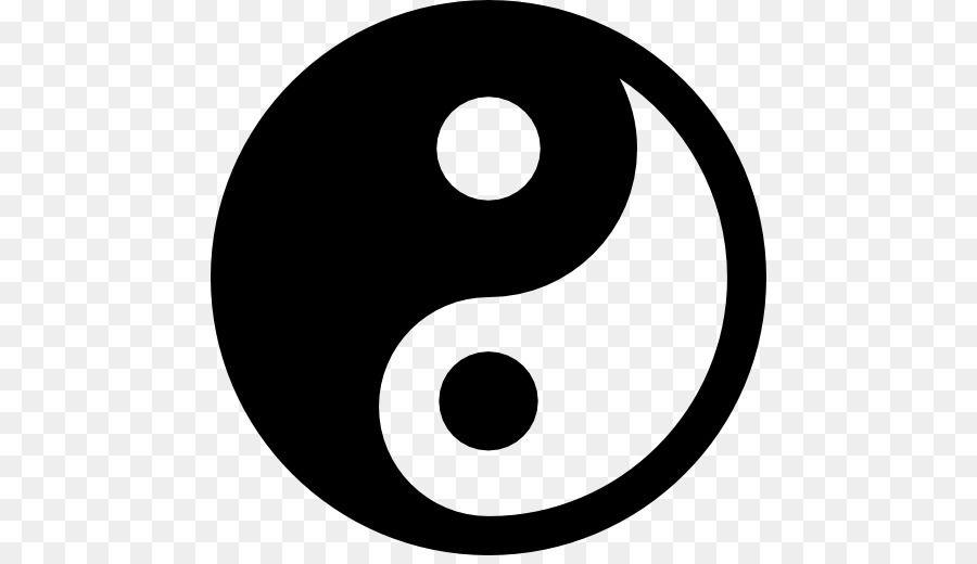Taoism Logo - Yin And Yang Black And White png download - 512*512 - Free ...