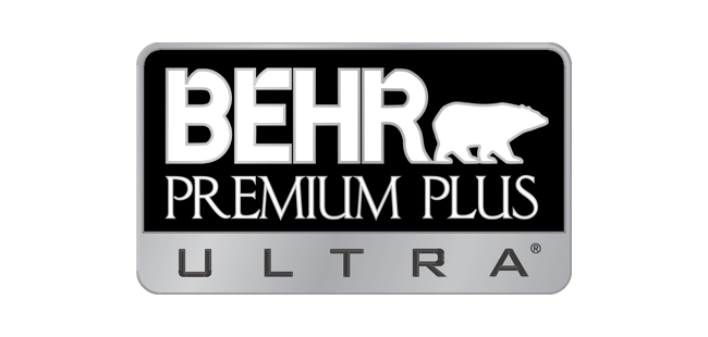 Behr Logo - BEHR Premium Plus 1 gal. Ultra Pure White Eggshell Enamel Low Odor Interior Paint and Primer