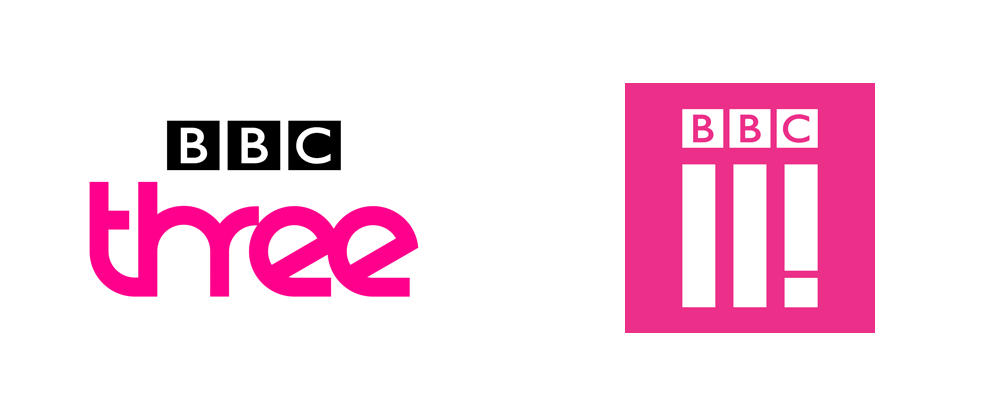 Three Logo - Brand New: New Logo for BBC Three