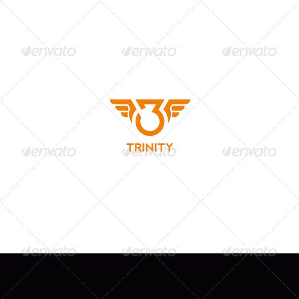 Three Logo - Number and Trinity Number Logo from GraphicRiver