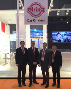Elring Logo - Right in time for Automechanika Shanghai 2015