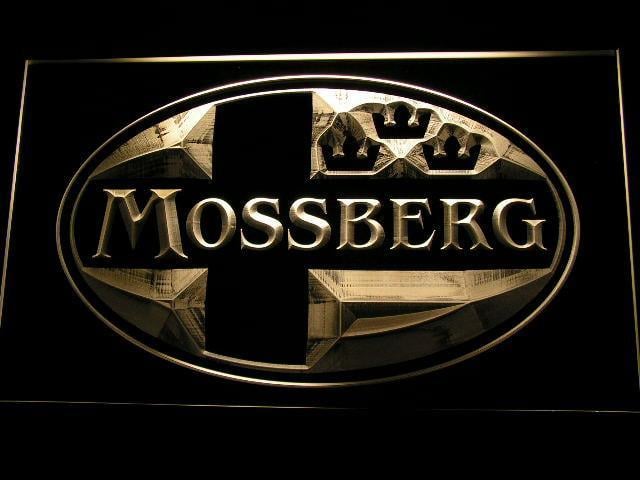 Mossburg Logo - Mossberg Firearms Gun Logo LED Sign