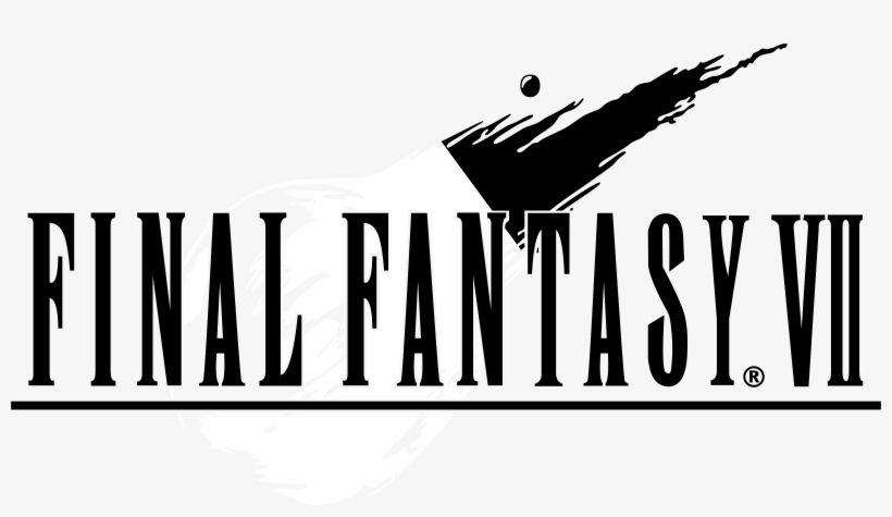 FFVII Logo - Final Fantasy Vii Logo Black And White - Final Fantasy Vii ...