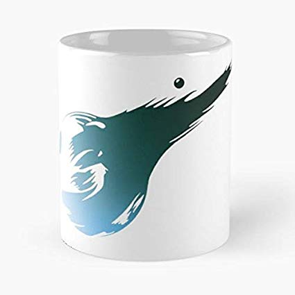FFVII Logo - Amazon.com: Final Fantasy Vii Comet Logo Ffvii - Best Gift Ceramic ...