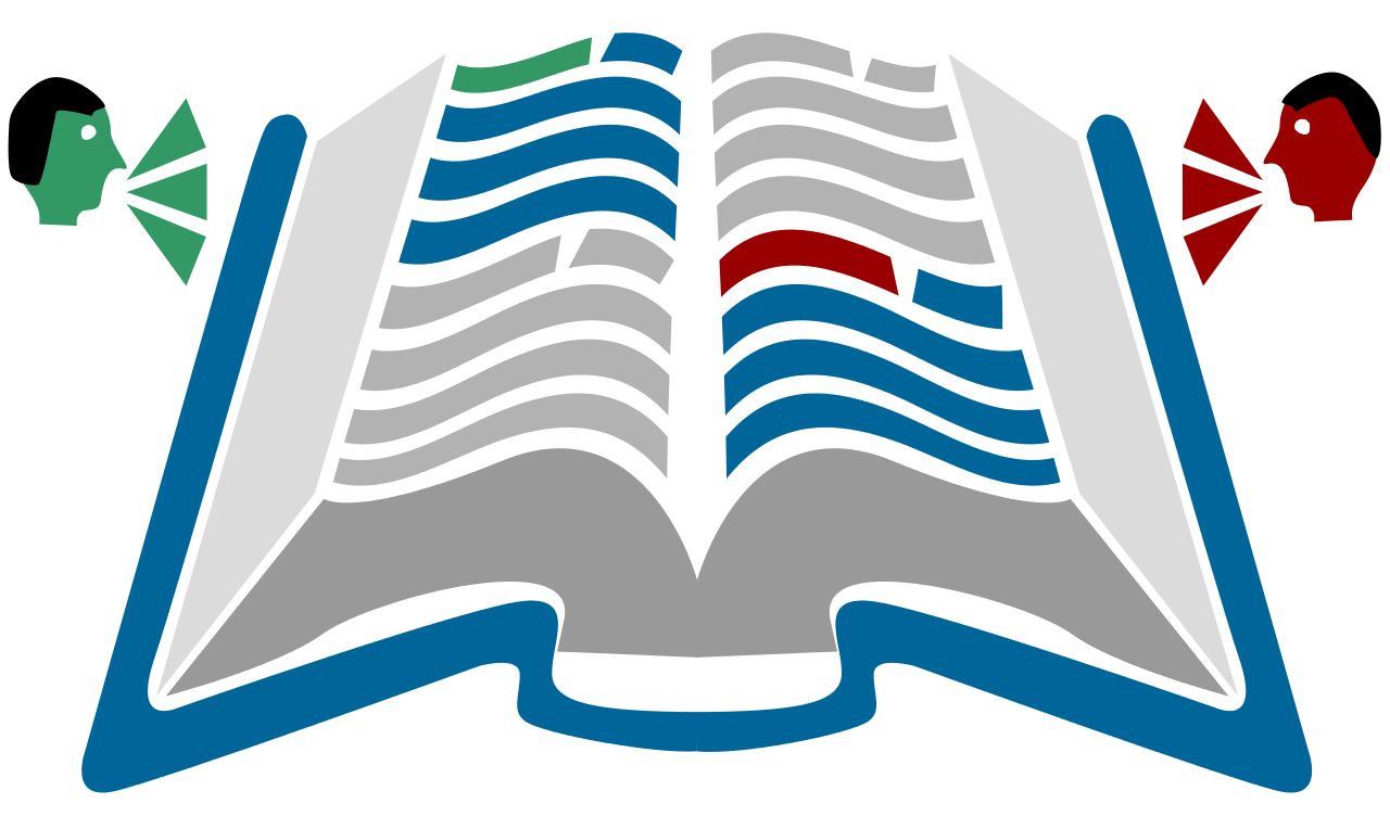 Dictionary Logo - Wiktionary Dynamic Dictionary Logo 2.svg