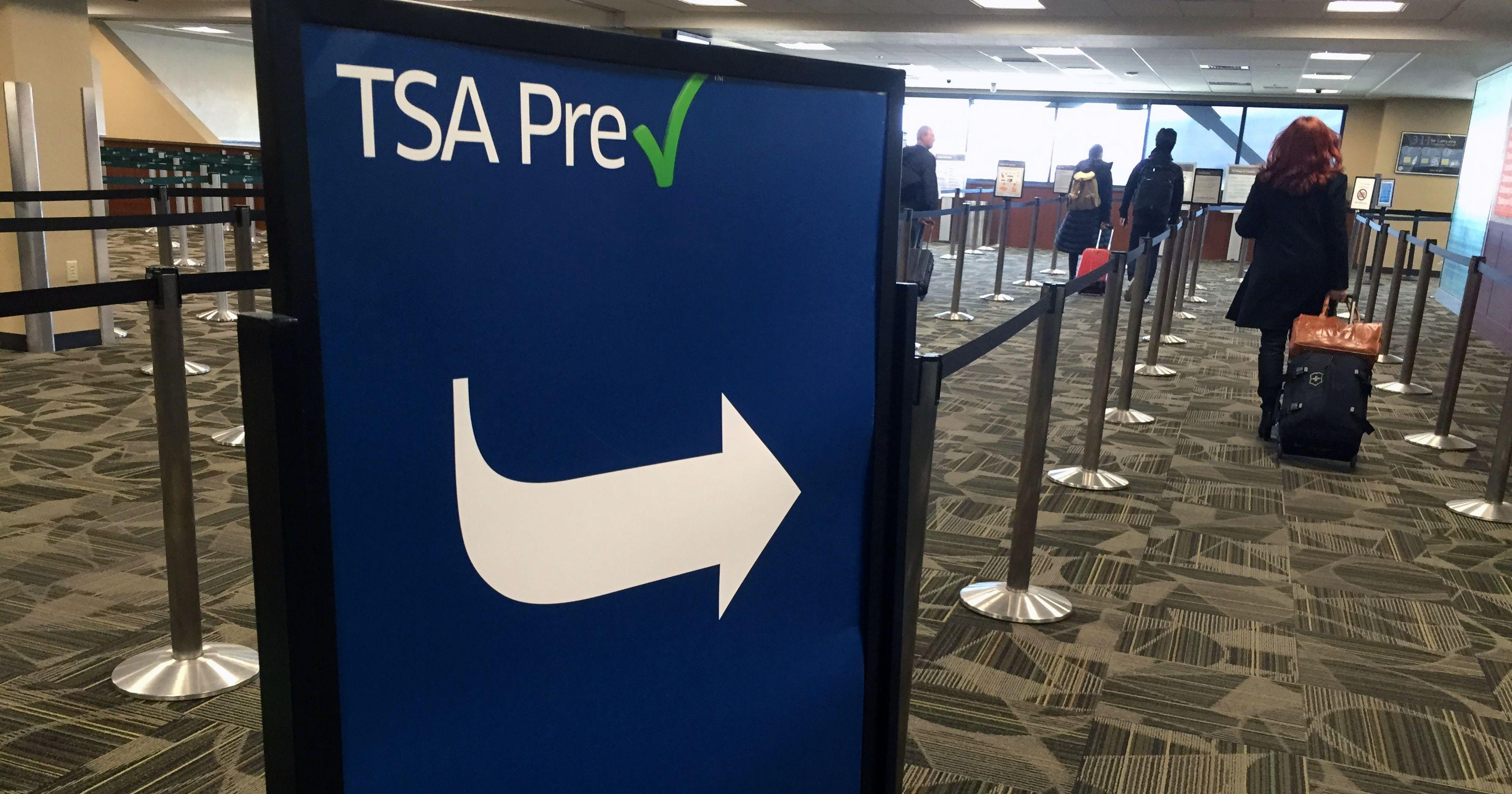 PreCheck Logo - TSA PreCheck Could Become More Exclusive, Regular Lines Longer