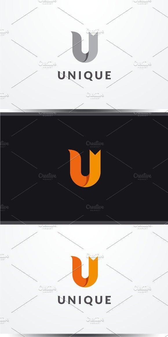 Unique U Logo - Unique - U Logo | logos u | Pinterest | Logos, Logo templates and Unique