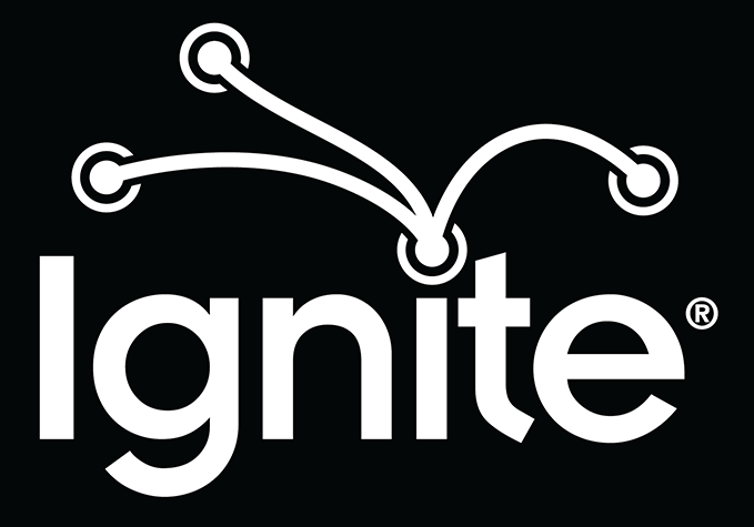 Ignite Logo - Ignite. Enlighten us, but make it quick