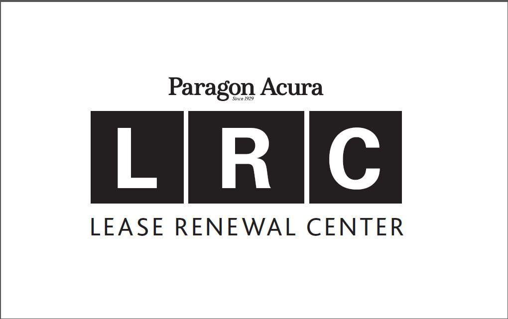 Lease Logo - Lease Renewal Center Woodside | Paragon Acura