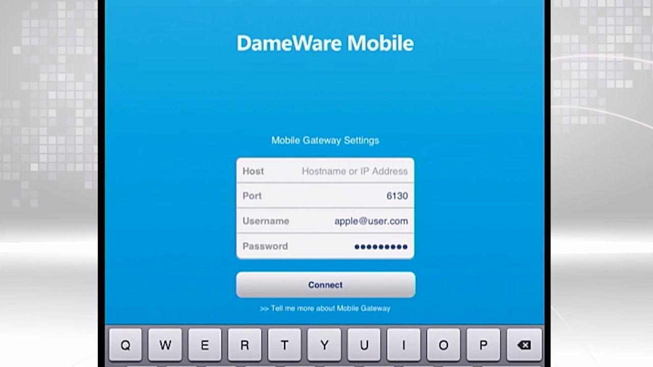 DameWare Logo - Dameware Mobile for iOS - Video | SolarWinds