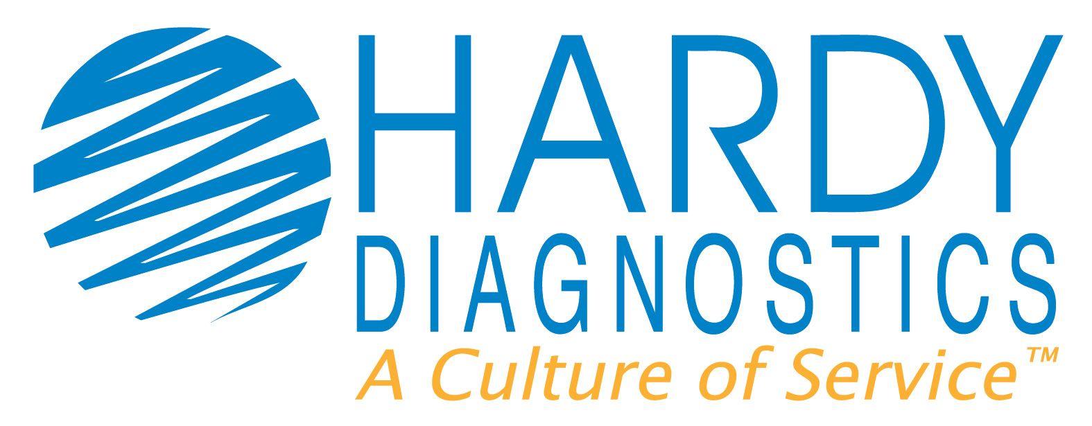 Hardy Logo - HARDY Logo with CoS - Hardy Diagnostics