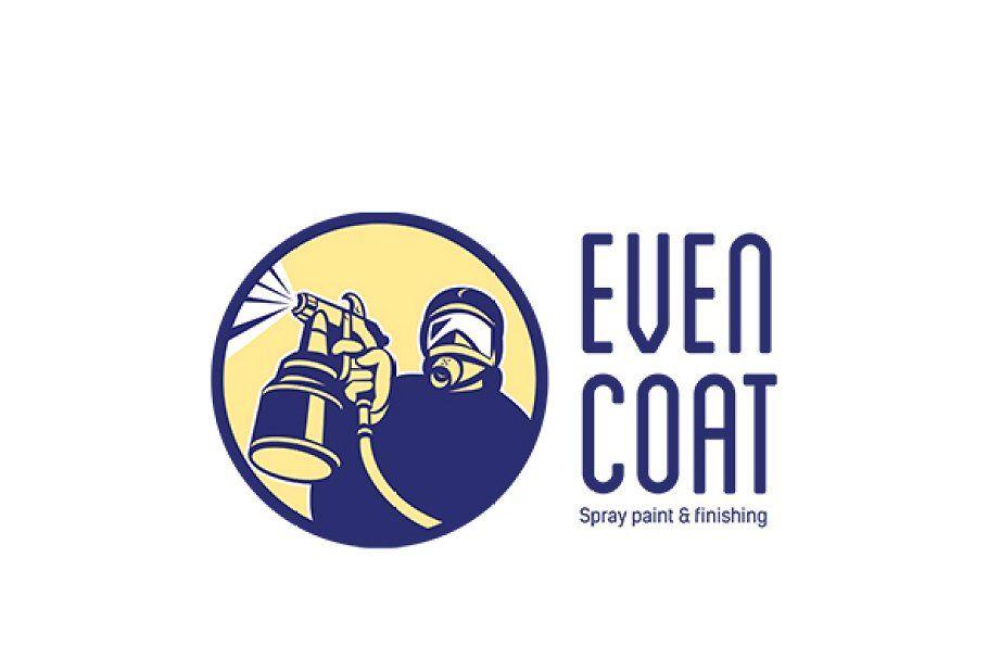 Coat Logo - Even Coat Spray Paint Logo