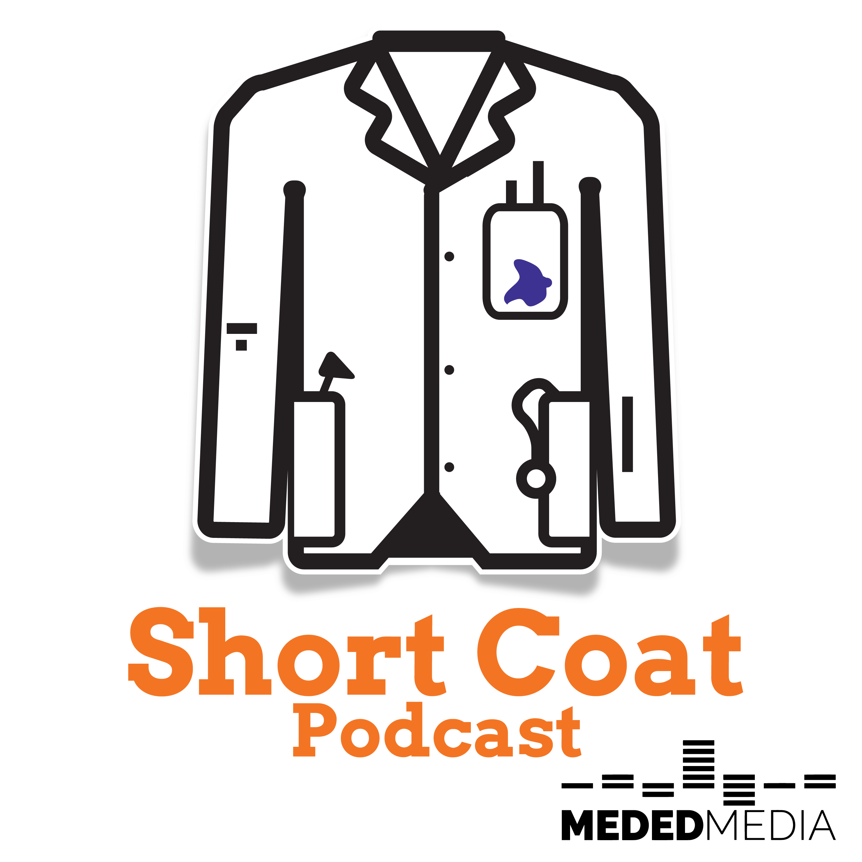 Coat Logo - The Short Coat Podcast. Listen via Stitcher for Podcasts
