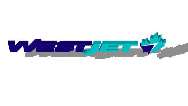 WestJet Logo - WestJet (2016) logo | 3D Warehouse