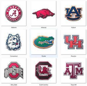 Universities Logo - Details about NCAA Official Team Schools & Universities Logos Color Car  Emblem Auto Decal