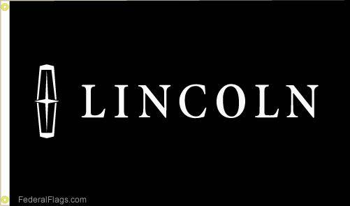 Lincolm Logo - Lincoln Logo Flag