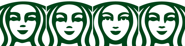 Asymmetrical Logo - Why the siren of the Starbucks logo is slightly asymmetrical / Boing ...