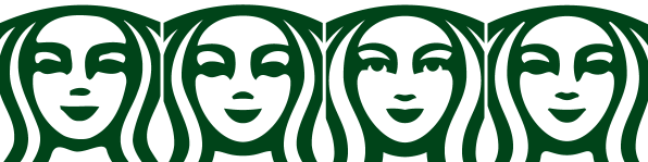 Asymmetrical Logo - Why the siren of the Starbucks logo is slightly asymmetrical / Boing