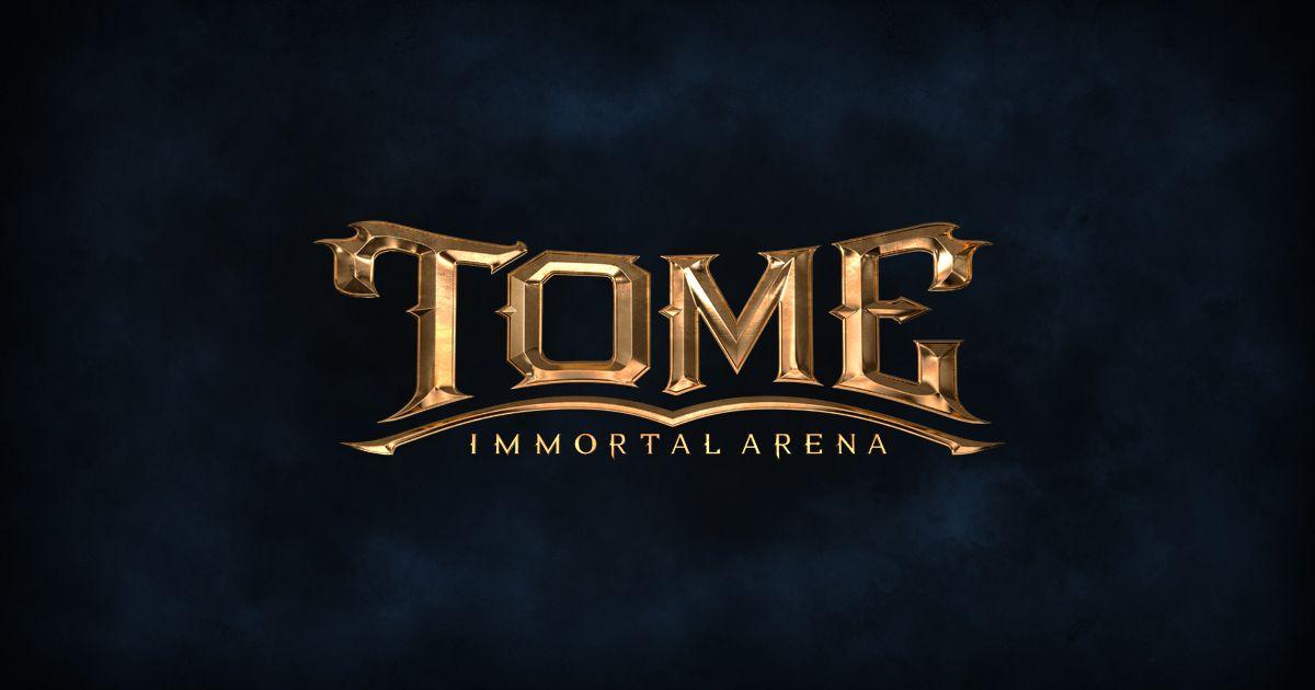 Tome Logo - TOME: Immortal Arena. Early Access Sign Up