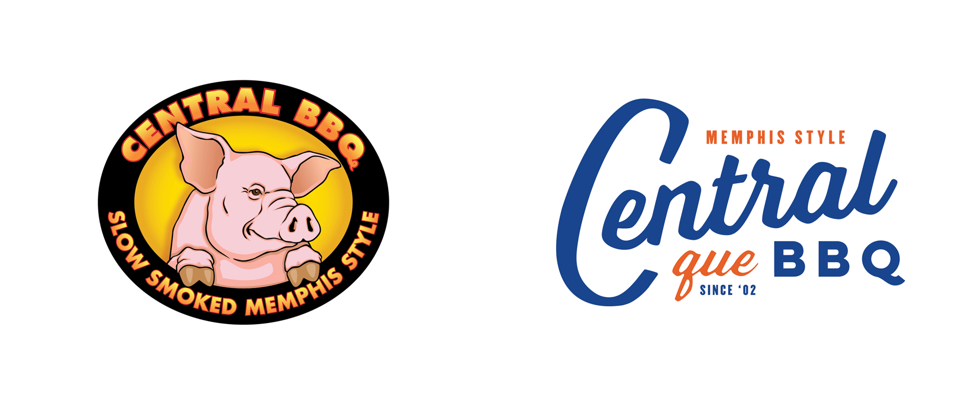 BBQ Logo - Brand New: New Logo and Identity for Central BBQ by Loaded For Bear