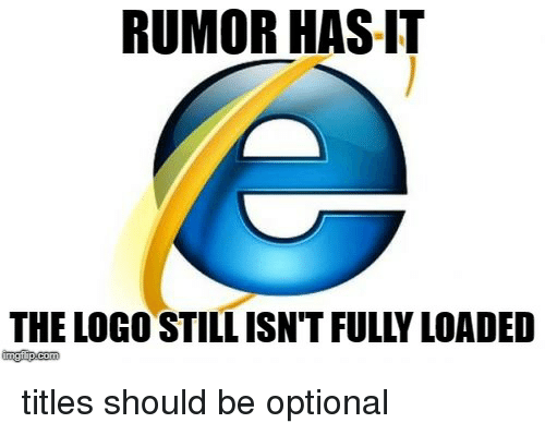 Loaded Logo - RUMOR HAS IT THE LOGO STILL ISN'T FULLY LOADED Inglipcom | Funny ...