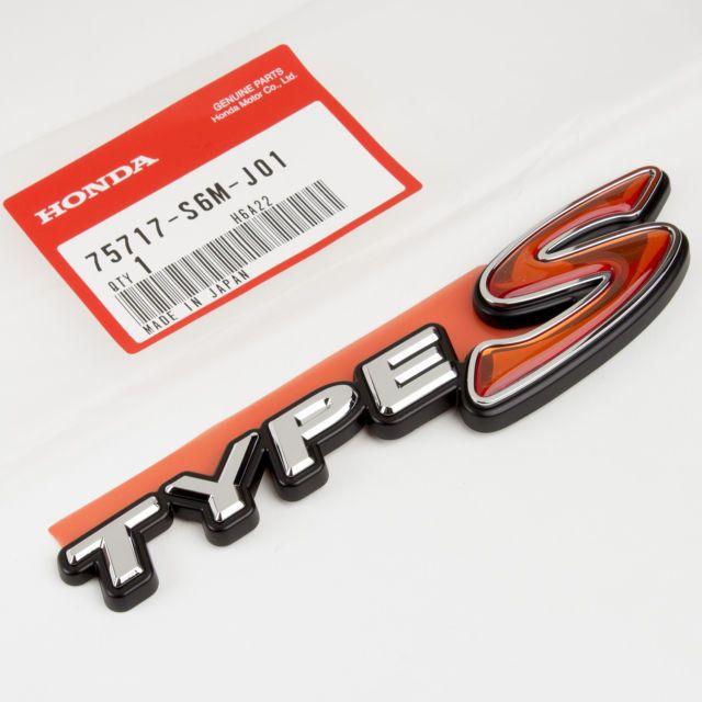 Dc5 Logo - JDM Genuine Honda RSX Dc5 Type S Rear Emblem