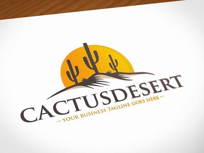 Desert Logo - Cactus Desert Logo Design by Alberto Bernabe on Dribbble