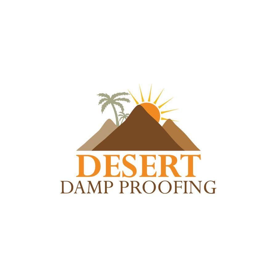 Desert Logo - Entry by freshman8080 for Desert Damp Proofing logo