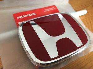 Dc5 Logo - Details about JDM rear Red H emblem 02-06 Acura RSX Honda Integra Type R  DC5 Brand new Genuine