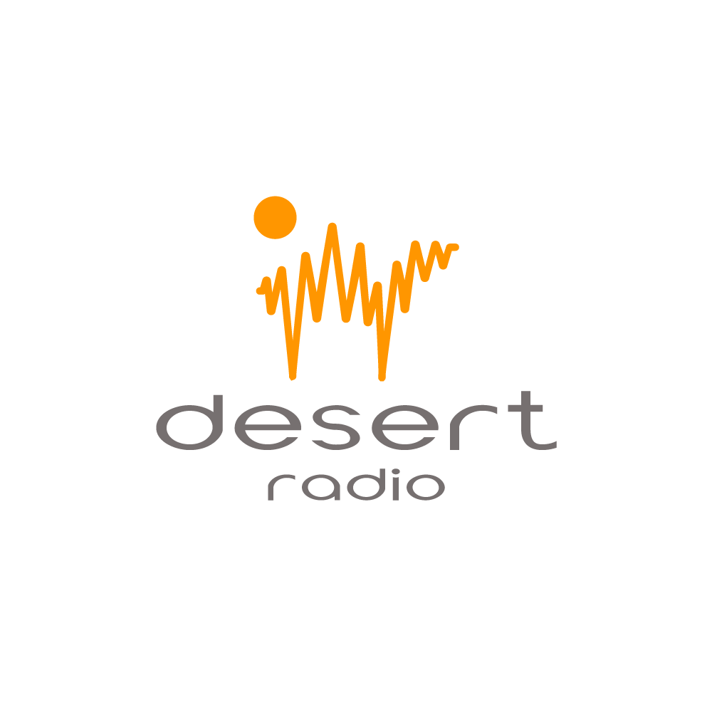 Desert Logo - SOLD - Desert Radio—Camel Sun Logo Design