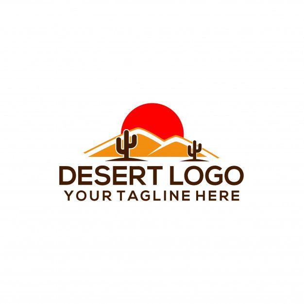 Desert Logo - Desert logo Vector | Premium Download