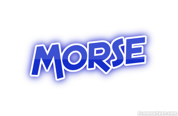 Morse Logo - United States of America Logo | Free Logo Design Tool from Flaming Text