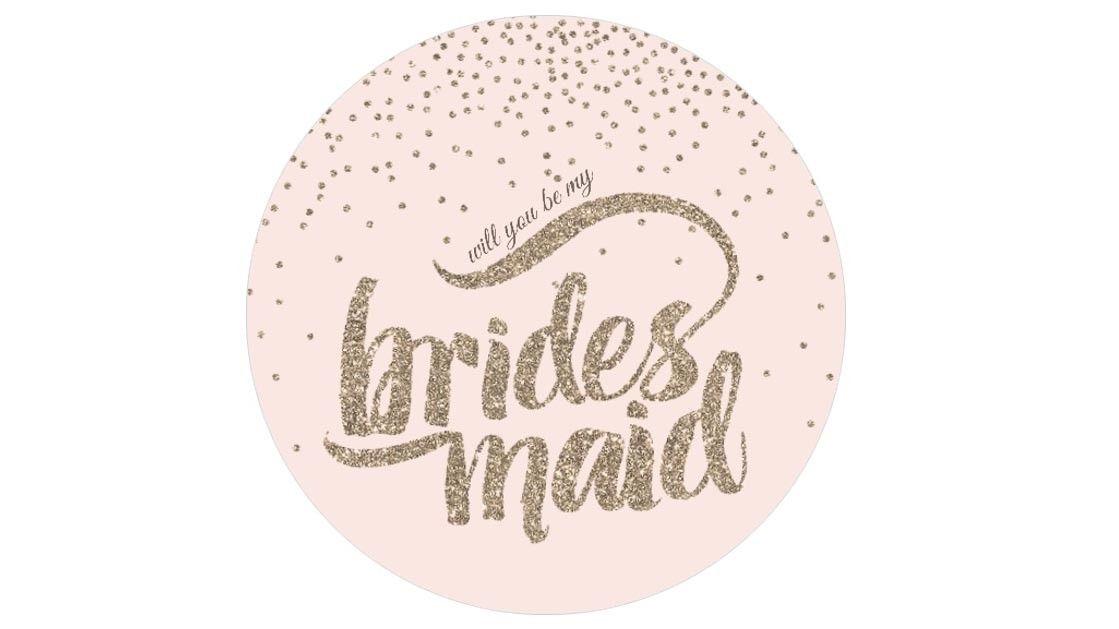 Bridesmaids Logo - Will You Be My Bridesmaid Invitations