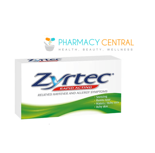 Zyrtec Logo - Zyrtec 10mg Tablets Cetirizine 50s