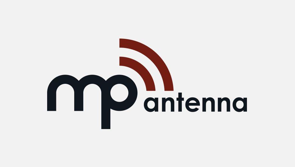 Antenna Logo - MP Antenna Logo Design, Brand Identity Design