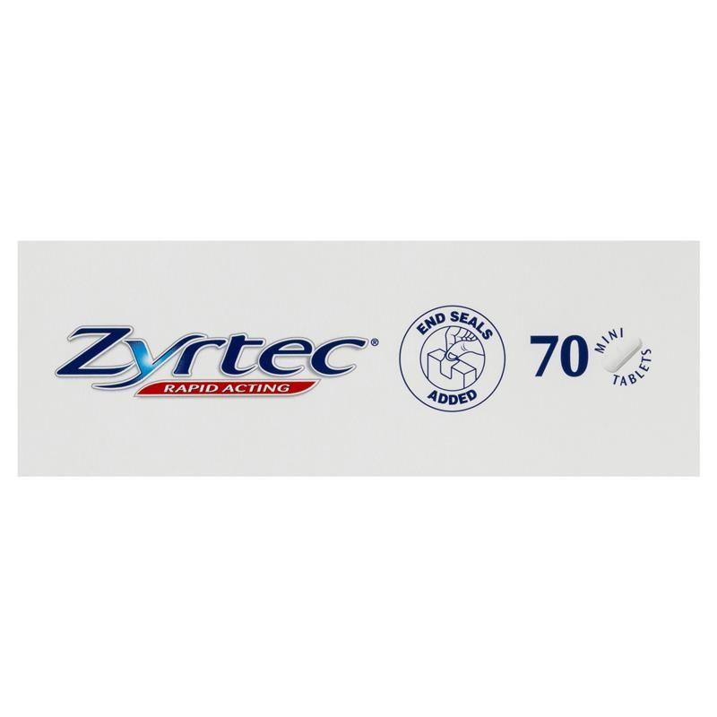 Zyrtec Logo - Buy Zyrtec Hayfever Rapid Acting Tablets 10mg 70 Pack Online at ...