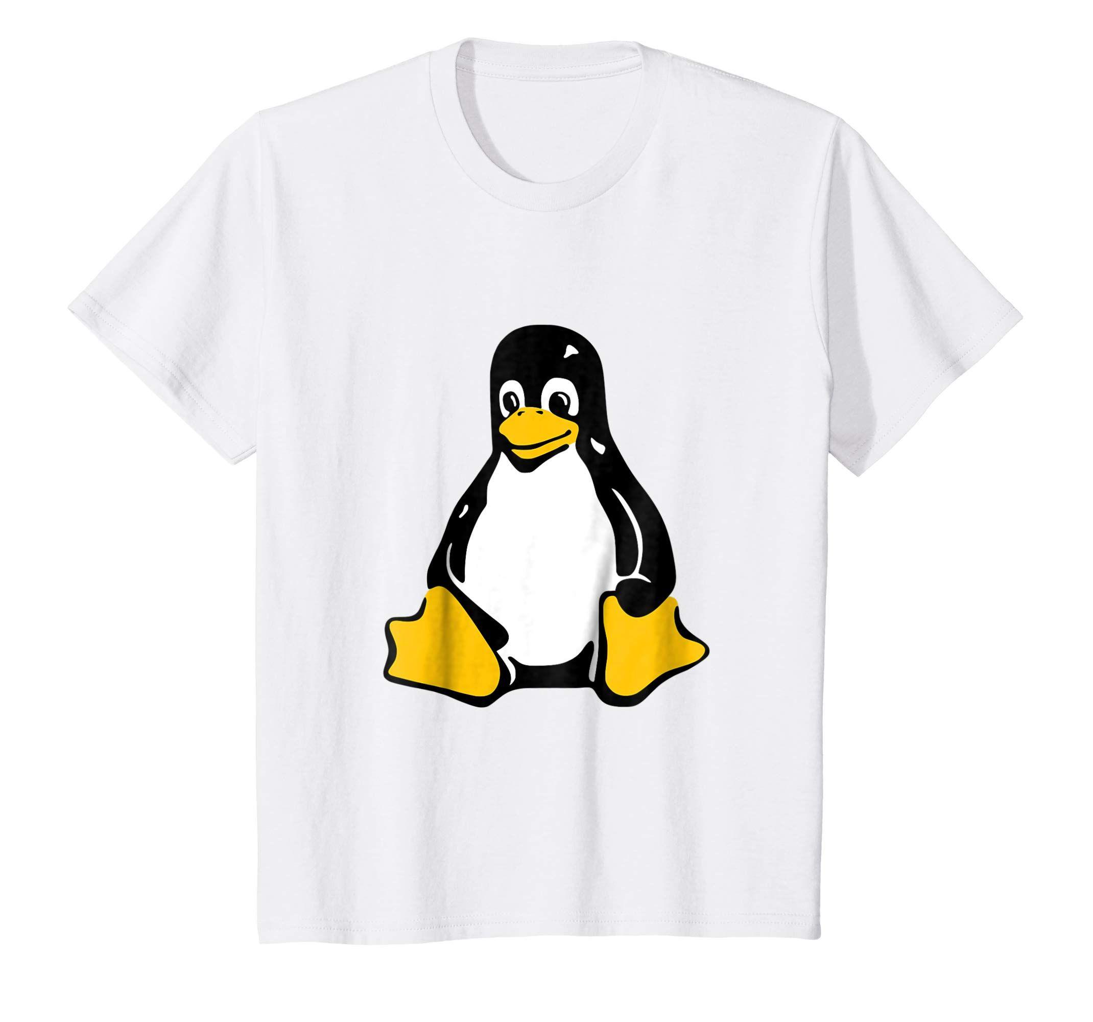 Tux Logo - Amazon.com: Tux Mascot T-Shirt Penguin Linux Logo: Clothing