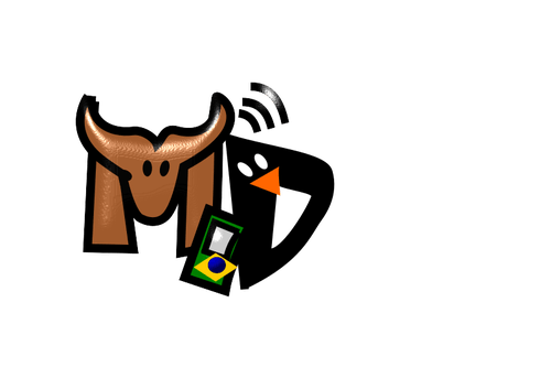 Tux Logo - Gnu and tux logo | Public domain vectors