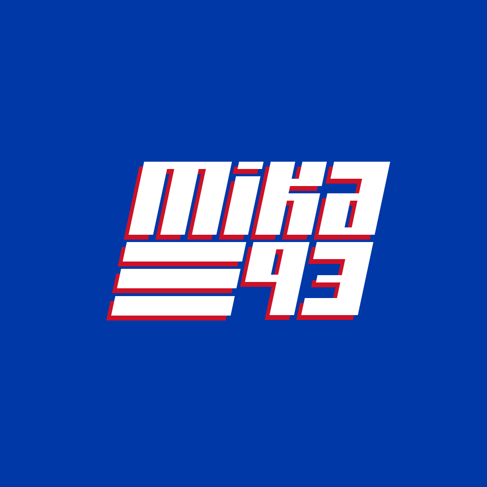 Mika Logo - As per request, updated Mika Logo with his number added!