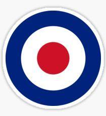 RAF Logo - Raf Roundel Stickers | Redbubble