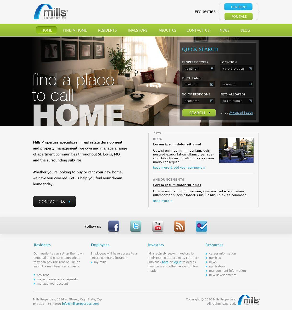 Prometheusreg Logo - Website and Blog for Apartment Management Company, a Web & Mobile ...