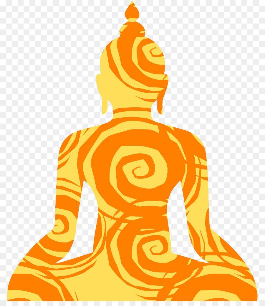 Buddihsm Logo - Buddhism Logo Buddha Yellow Orange