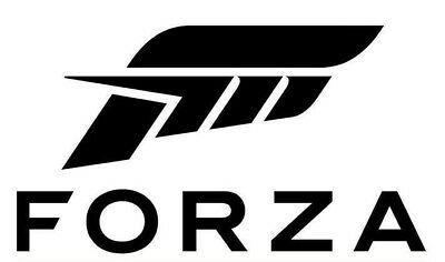 Forza Logo - Forza logo vinyl sticker car laptop xbox Vinyl Graphics From 75mm to 150mm  | eBay